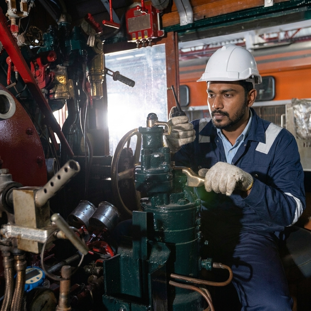 LM Workshop engineer on site